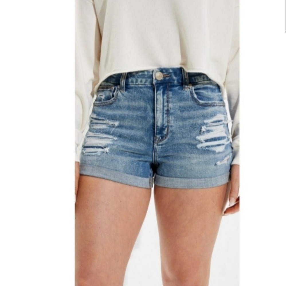 American Eagle Hi-Rise Shorttie Ne(x)t Level Stretch Size 0